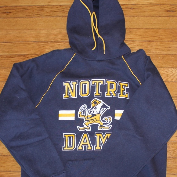 retro notre dame sweatshirt